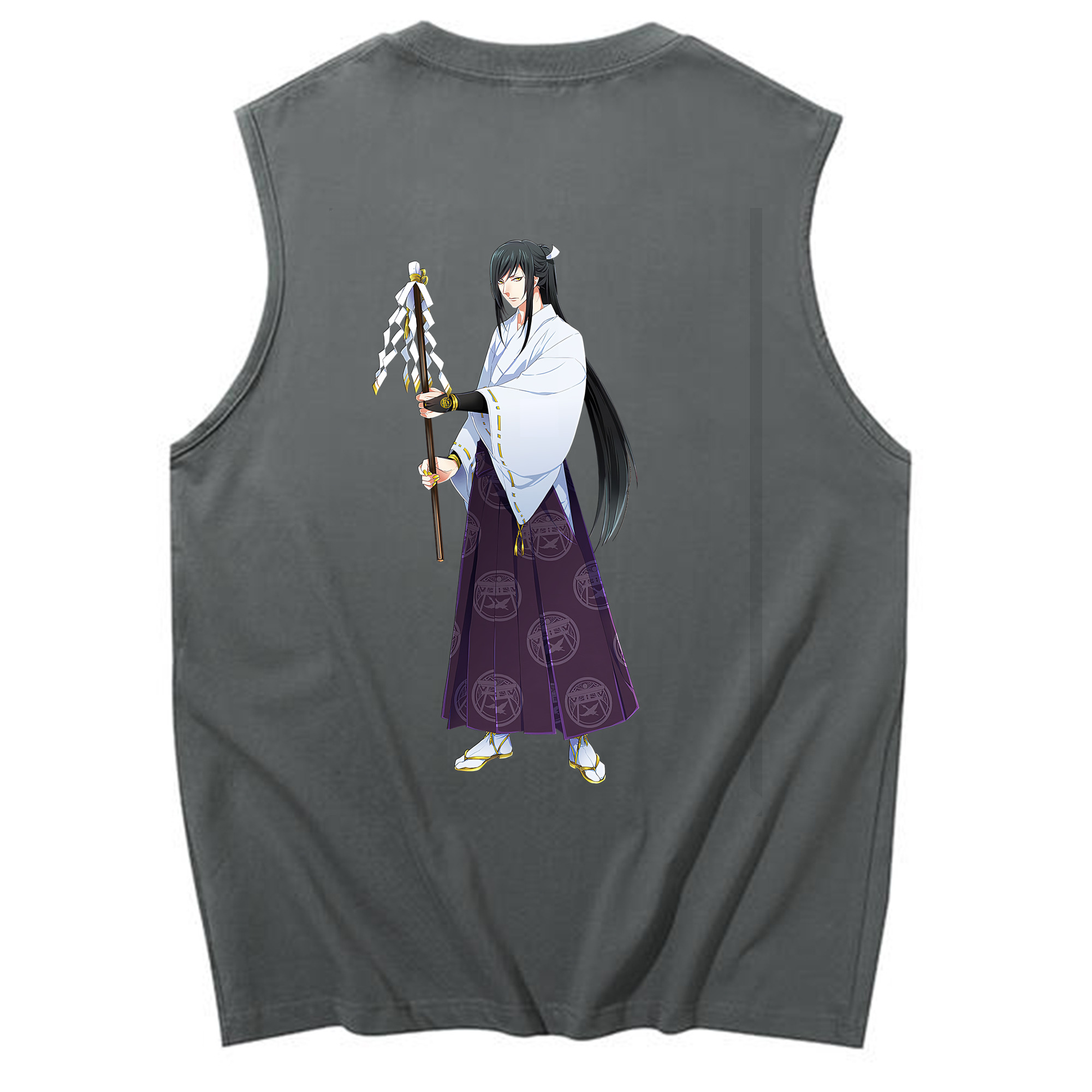 （画像用） 刀剣乱舞 Touken Ranbu コットン100％タンクトップ（背面プリント）